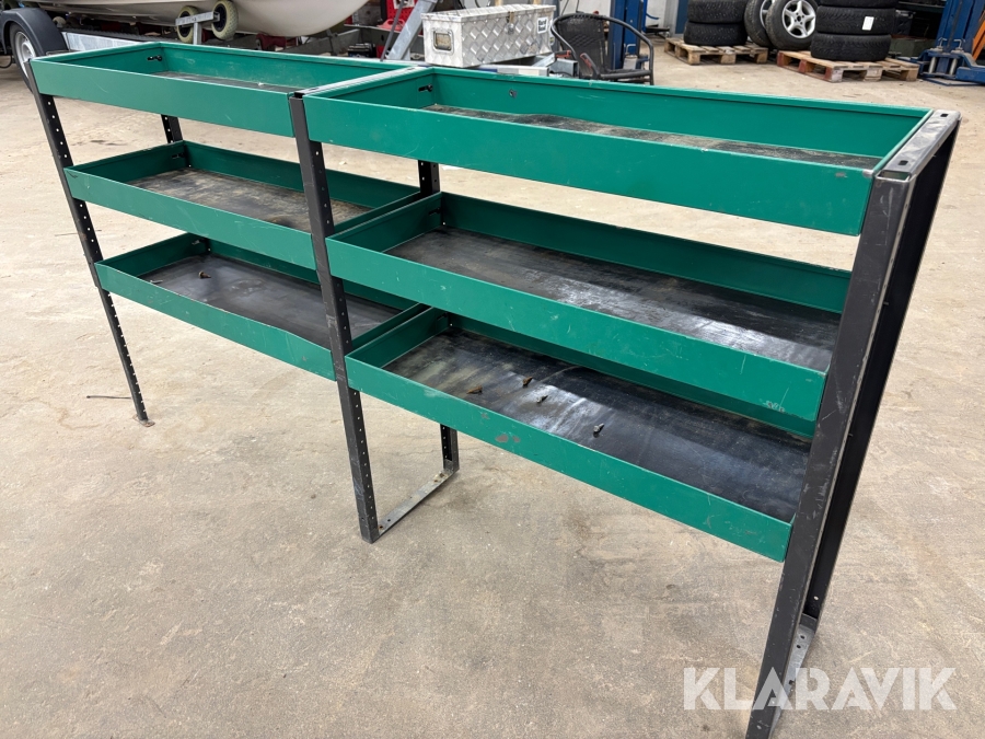 Verkstadsinredning hylla