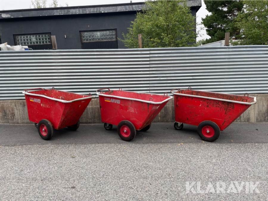 Fodervagnar Starke Arvid 14000  3 st 