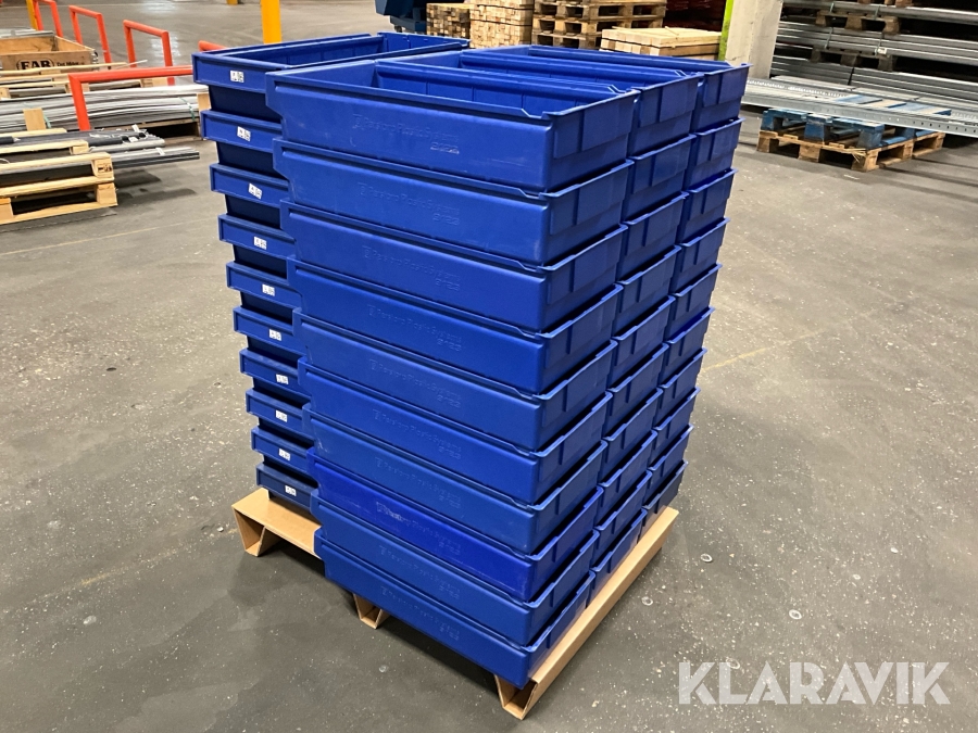 Plastlådor 40st Perstorp Plastic Systems 9123
