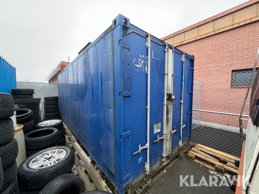 Container 20-fots isolerad och el