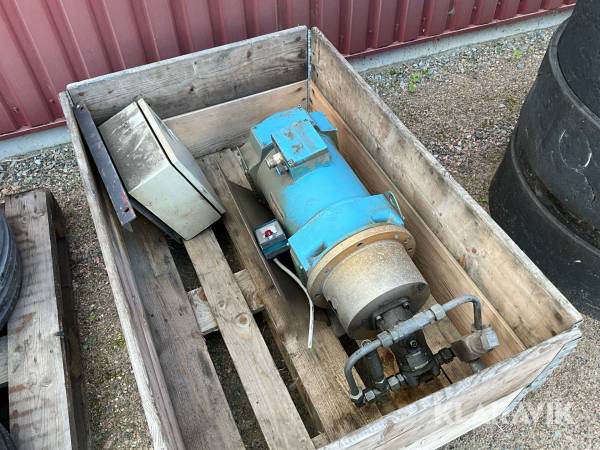 Hydrauldriven generator till grävmaskin Thrige Electric / Älmhults El-mek