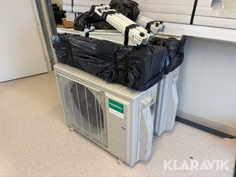 Luftvärmepump General R32 2st