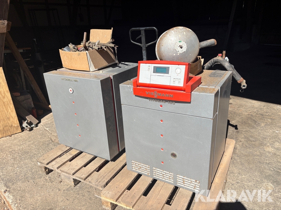 Värmepannor Viessmann Vitogas 100 / Vitocell 100