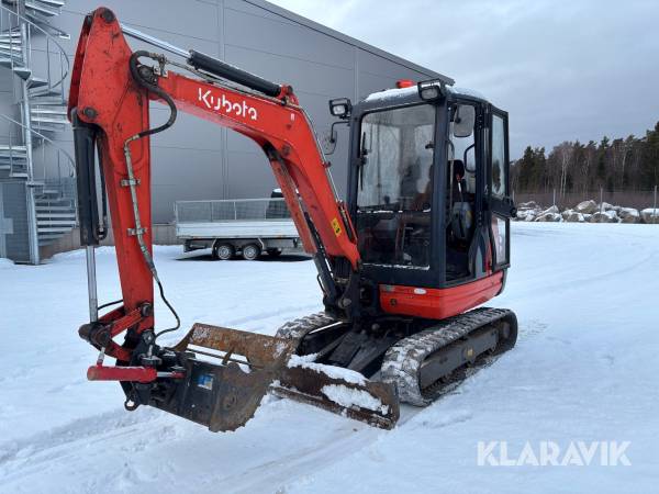 Grävmaskin Kubota KX61-3