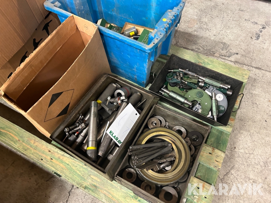 Tillbehör till svarv och fräs