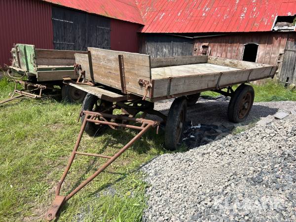 Vagn bromsad