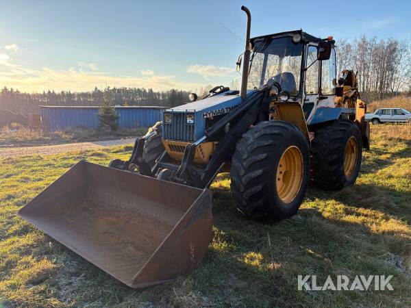 Traktorgrävare Hymas TM9 med 2st skopa