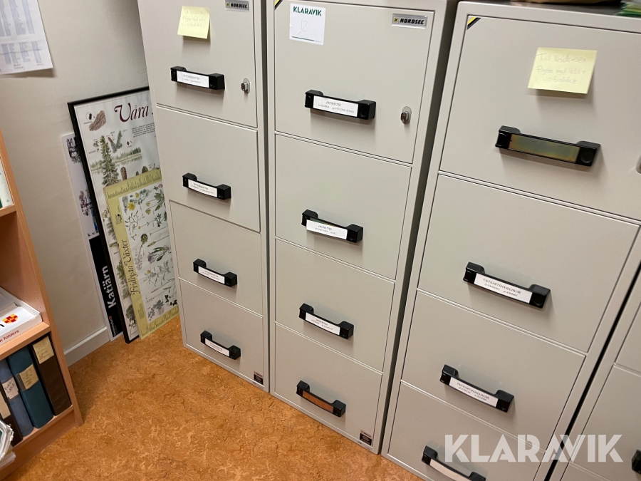Arkivskåp 2 st