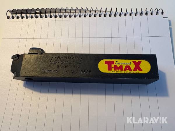 Svarvstål Sanvik Coromant T-MAX med vändskär