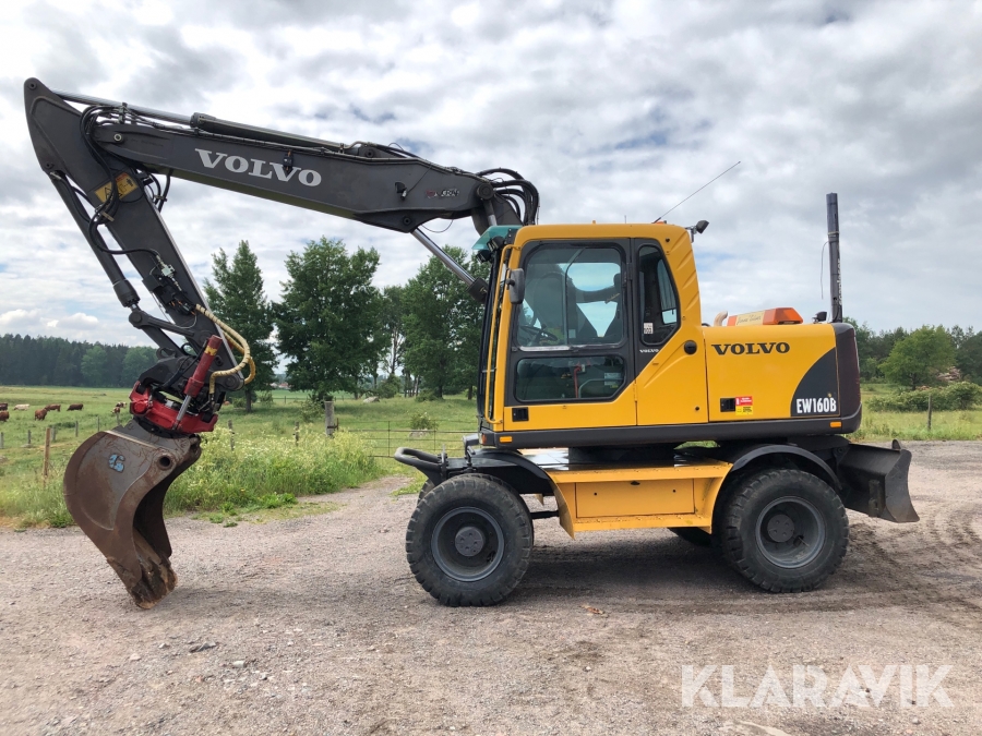 Grävmaskin Volvo EW160B 
