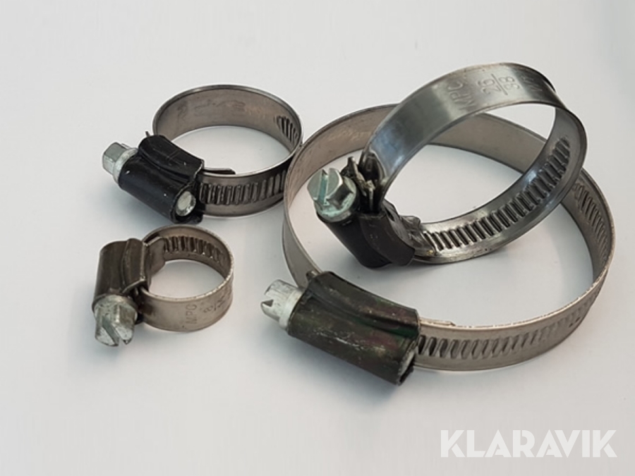 Slangklämmor galvade 400 st