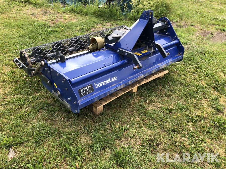 Lantbruksmaskin Bonnet Jordfräs 165 med stennedläggare