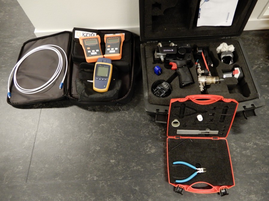 Fiberverktyg, mätare m.m