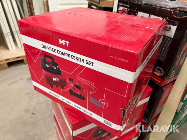 Kompressorset MFT 106/OF N50D inkl pistol och slang