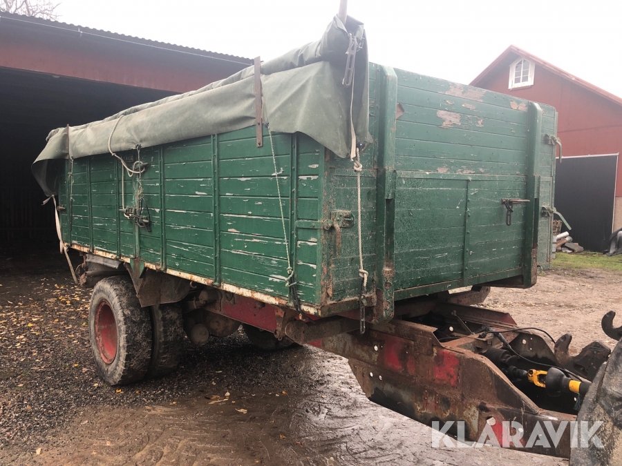 Traktorvagn med tipp Tranås tippen A3