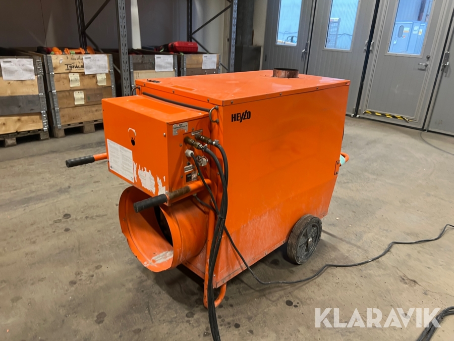 Luftvärmare värmeväxlare olja 50 kw Heylo K 50