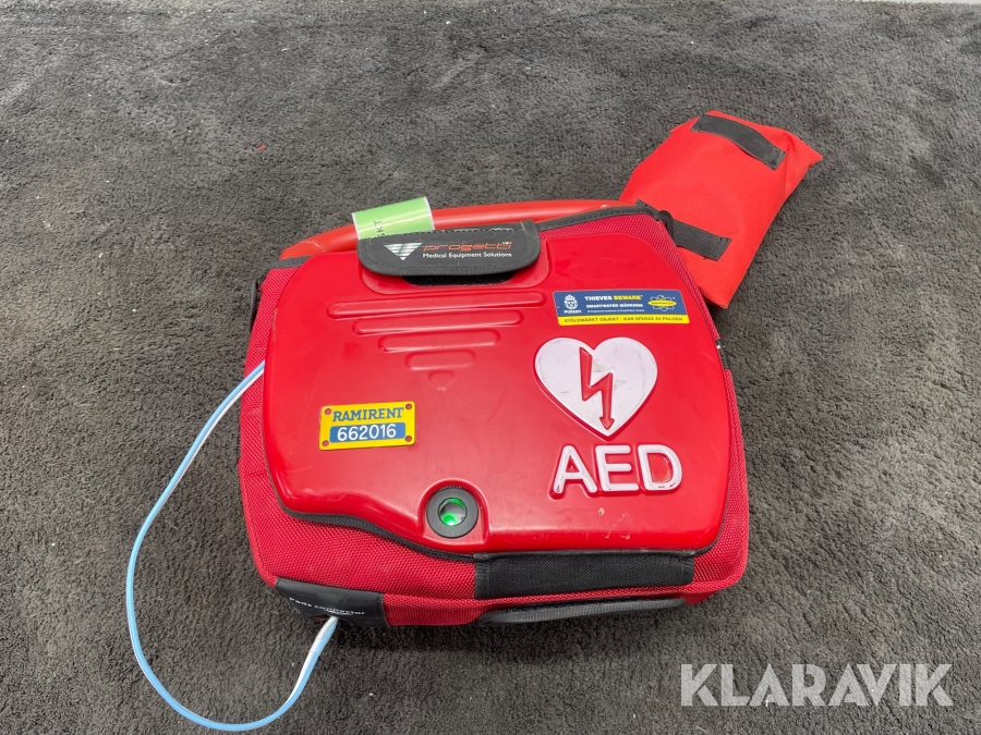 Hjärtstartare engelskt tal Plusab Rescuesam- EN