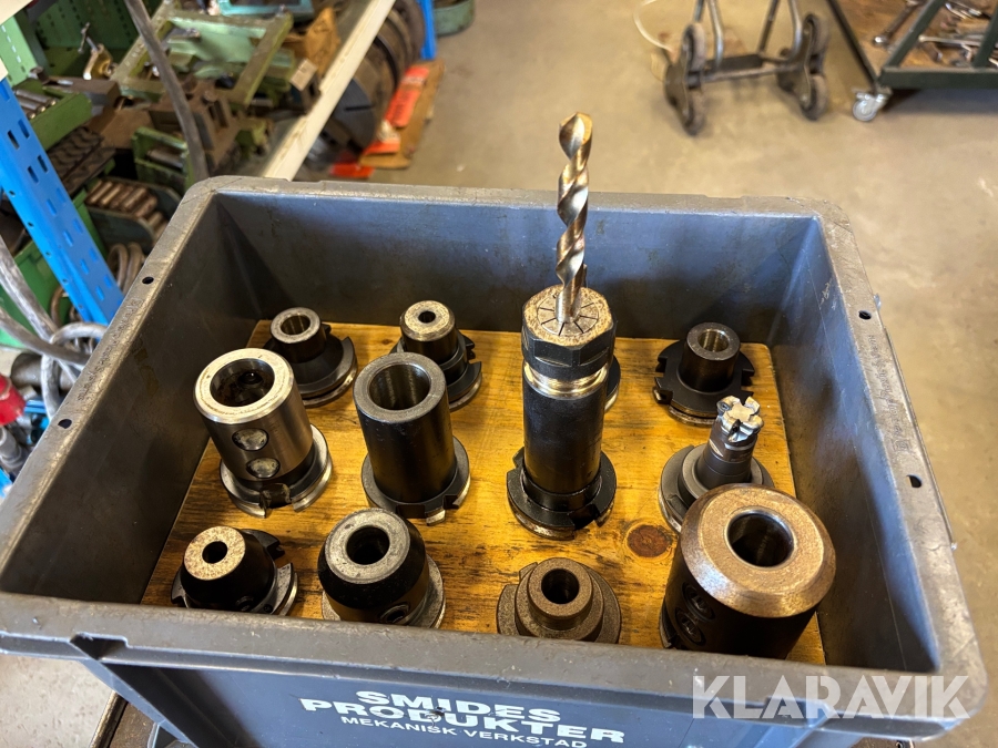 CNC redskap BT 40 chuckar