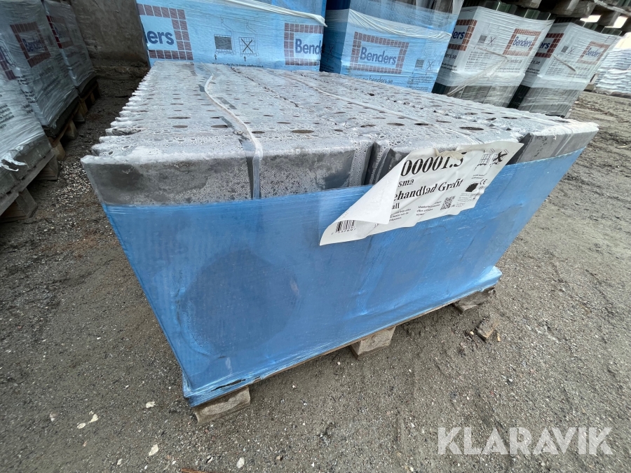 Takpannor Benders Carisma obehandlad grafit 10,5 st pallar