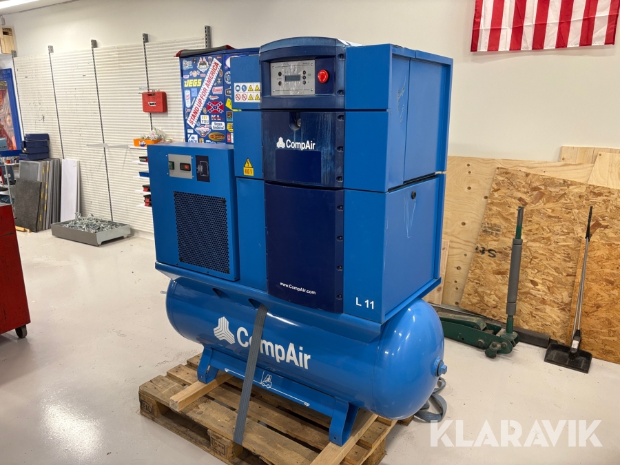 Skruvkompressor Compair L11