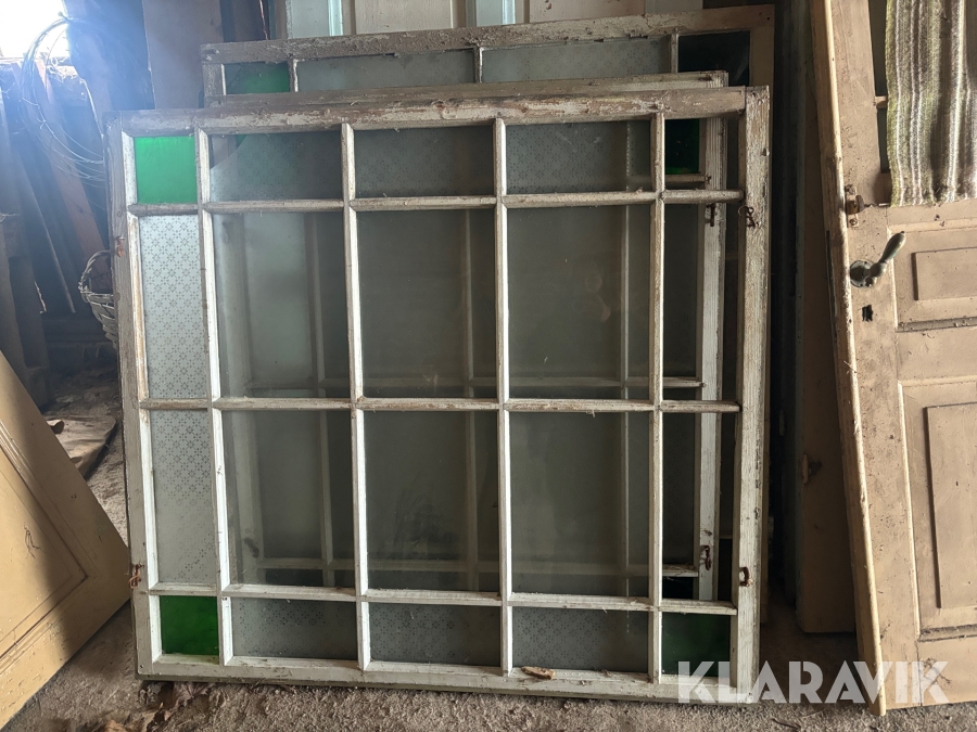 Glaspartier 3 stycken