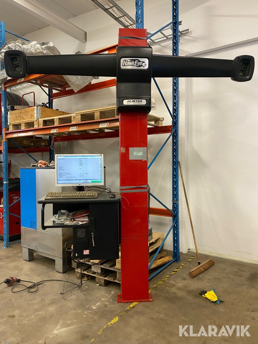 Hjulinställning Hunter HawkEye W811