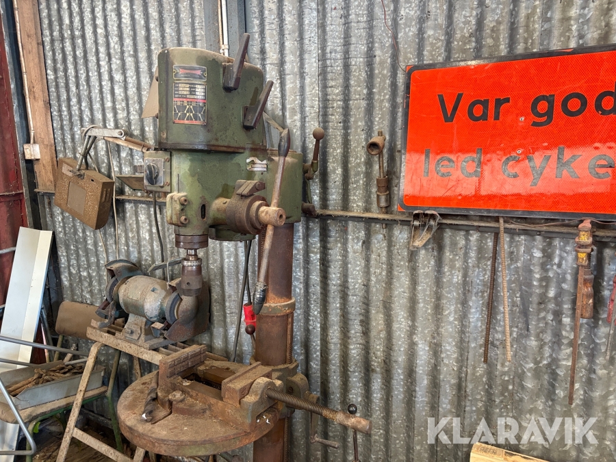 Pelarborrmaskin Strands Mekaniska Verkstad S30/2