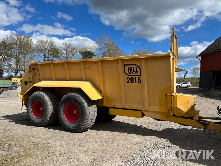 Gödselspridare Hill Spridaren HSS15-2015