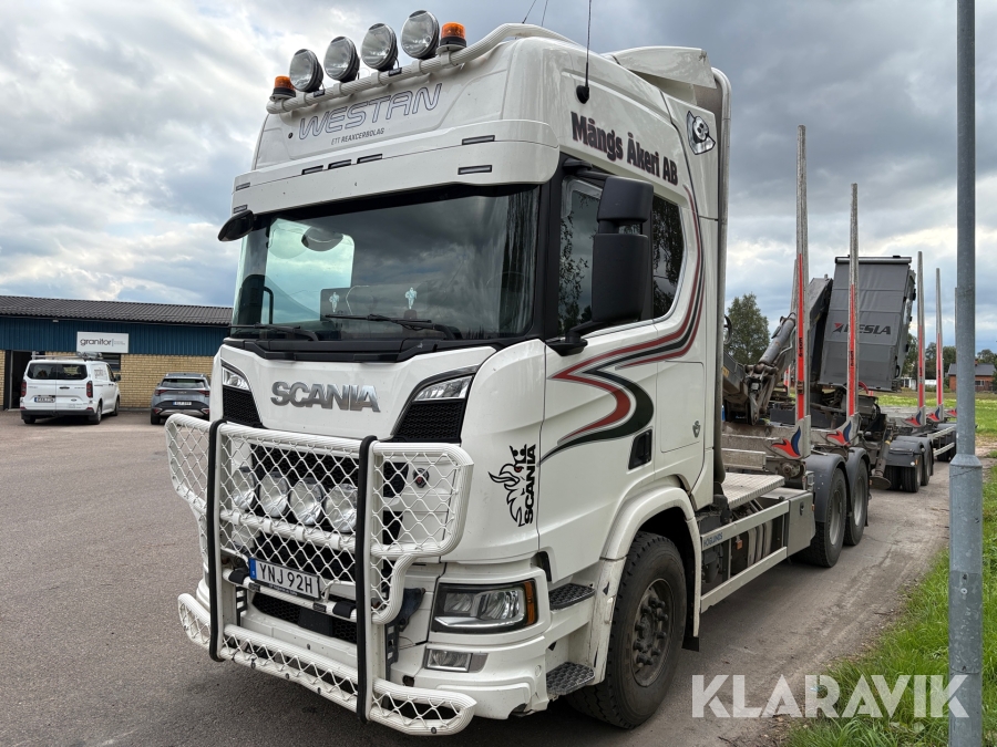 Lastbil Scania R650 V8