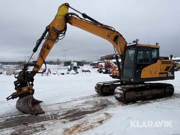 Grävmaskin Hyundai HX140 L