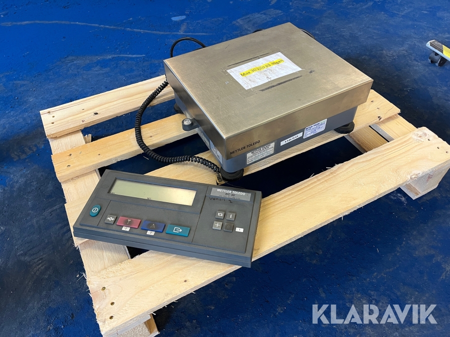 Våg Mettler Toledo Mentor bc 30 0,001kg till 30kg