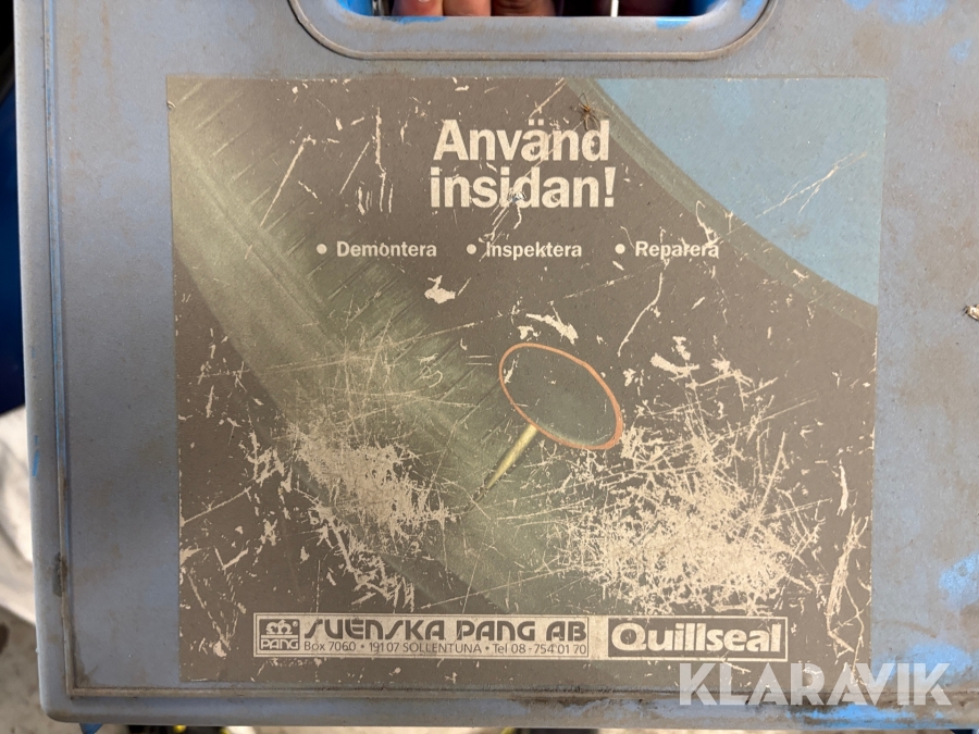 Reservdelar och hylla