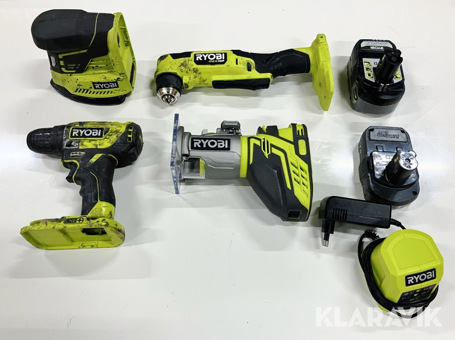 Paket med Ryobi handverktyg Ryobi