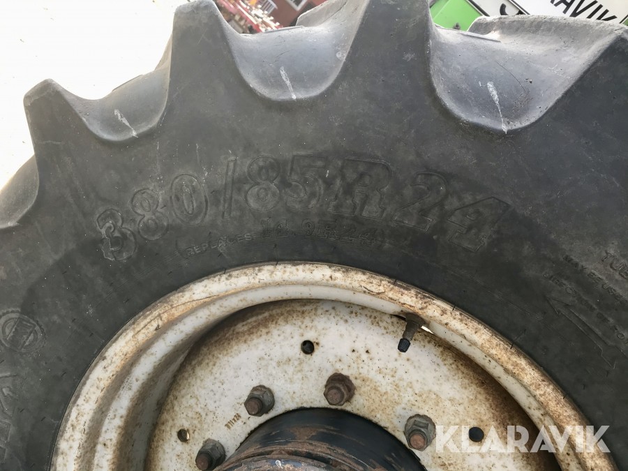 Traktor Deutz DX 110 med lastare