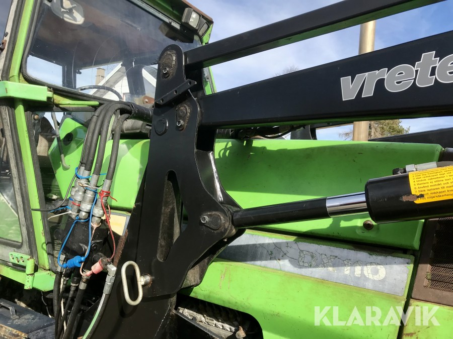 Traktor Deutz DX 110 med lastare