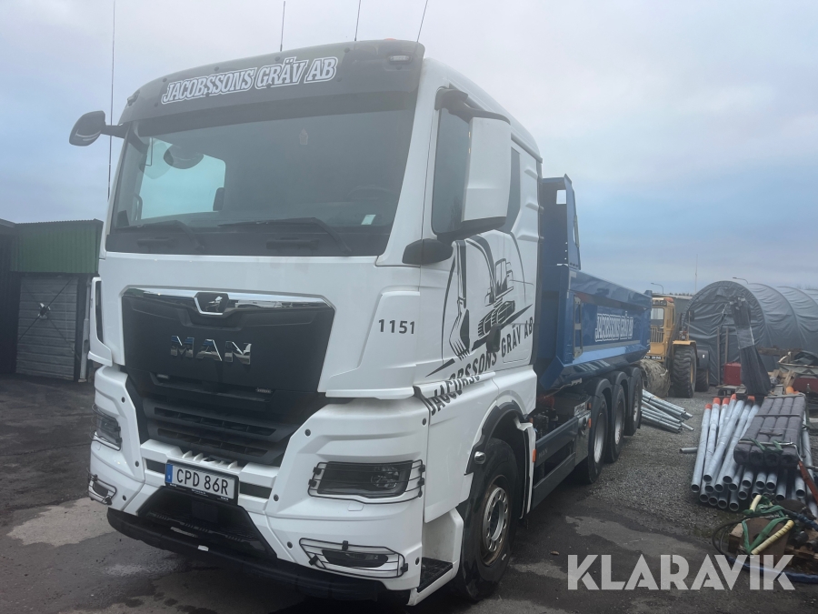 Tippbil MAN TGX 35.510 8X4-4 BL CH