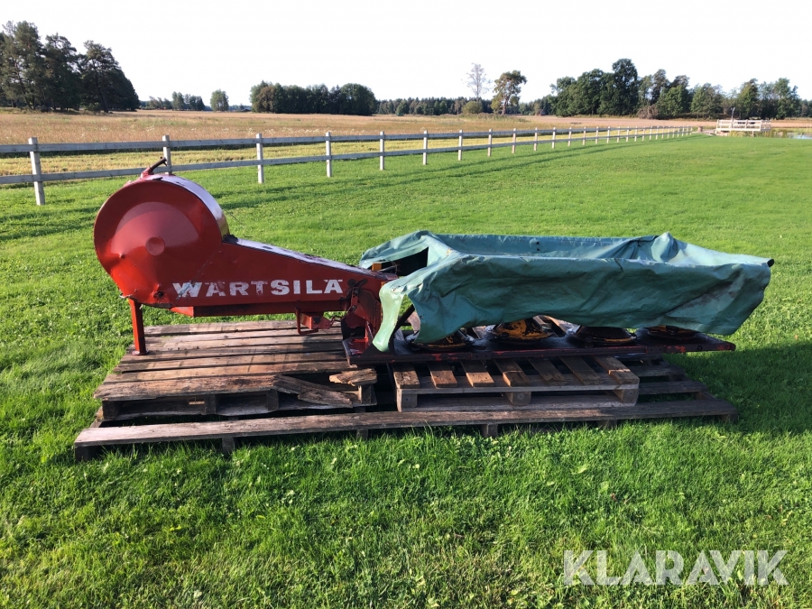 Rotorslåttermaskin Wärtsilä