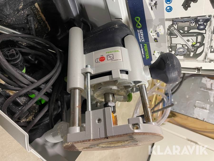 Överhandsfräs Festool OF1010, Karlskrona, Klaravik auktioner
