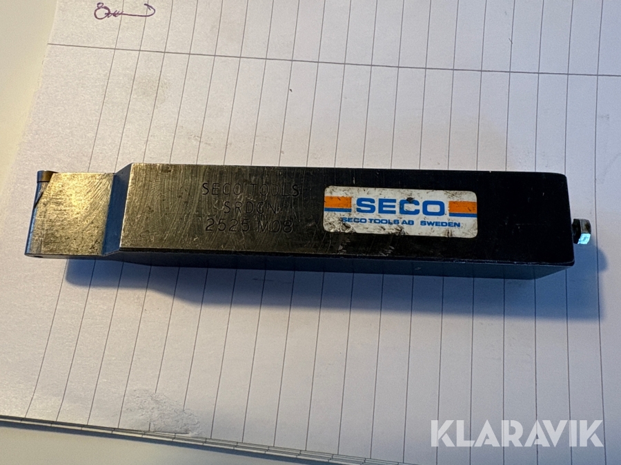 Svarvstål Seco Tools SRDCN 2525 M08