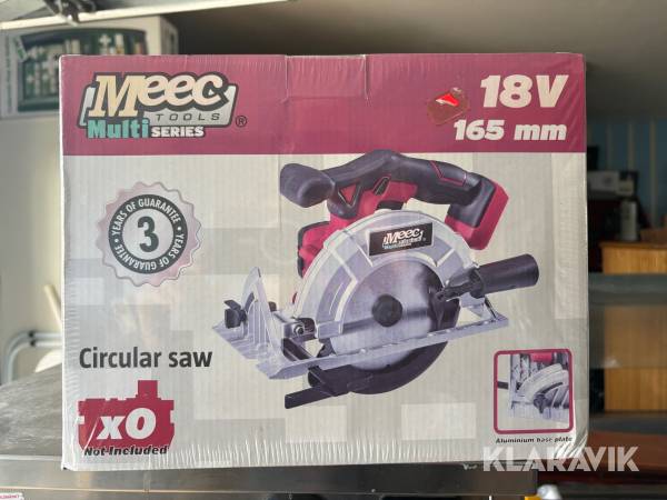 Cirkelsåg Meec 18V