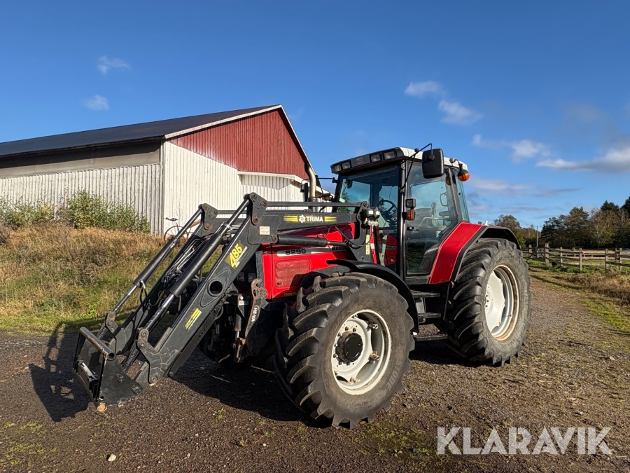 Traktor Massey Ferguson 6290 med frontlastare