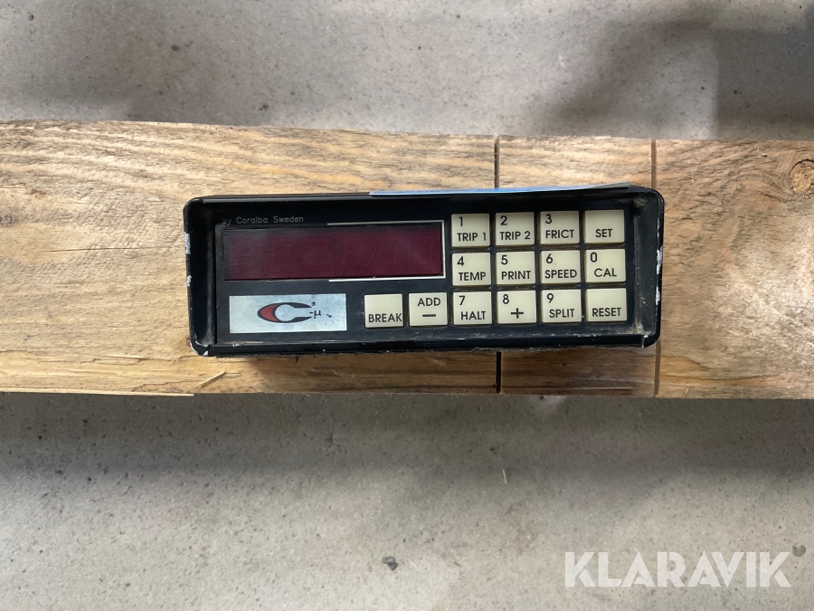 Friktionsmätare Coralba C-my