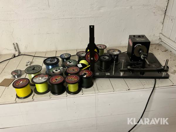 Upprullade till fiskelina Berkley SC125