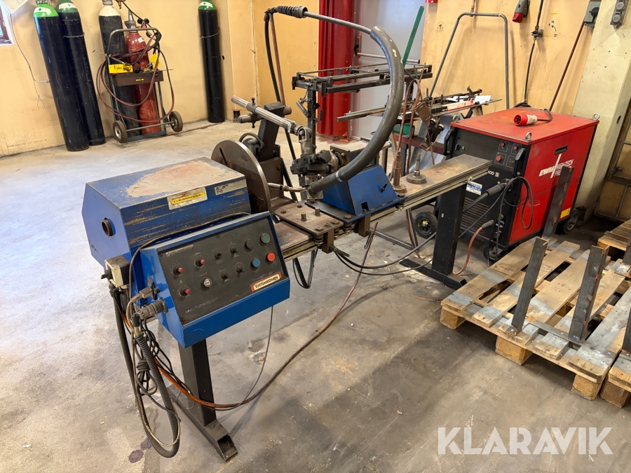 Rundsvets HN Automatic A/S RS80 - 1R Med tillhörande EWM profi MIG 400
