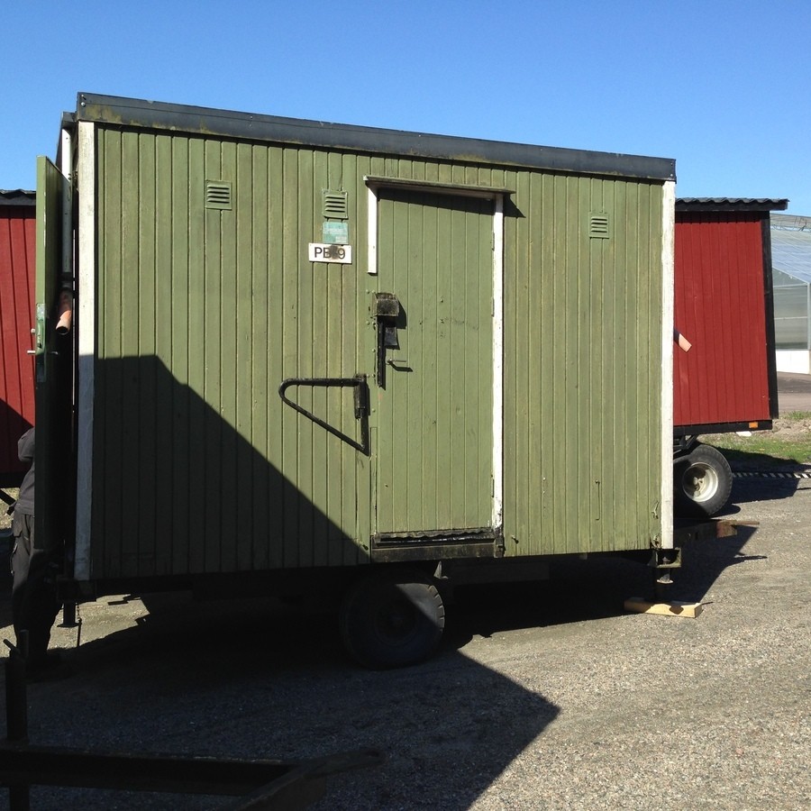 Personalvagn Kontorsvagn med separat toalett