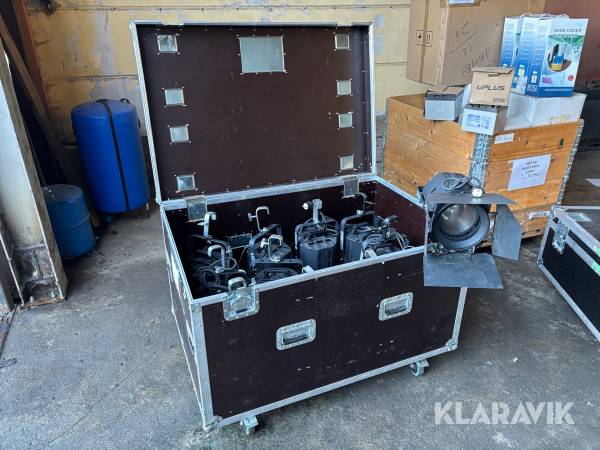 Belysning Fresnel 1.2 - Totalt 12st