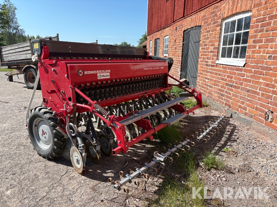 Såmaskin Kongskilde Classic CS3000S