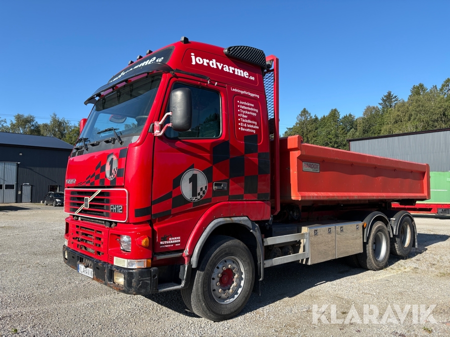Lastväxlare Volvo FH12 , med flak