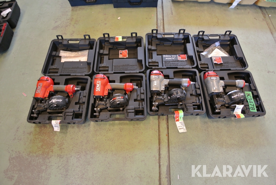 Spikpistoler Senco Roof pro  455XP 4st