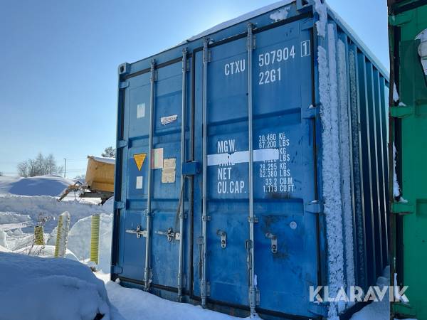 Container 20 fot inredd